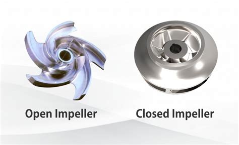 closed impeller centrifugal pump|open vs closed impeller pump.